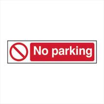 No Parking Red / White 200 x 50mm