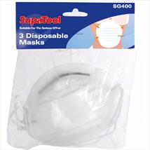 SupaTool Face Masks Pk of 3