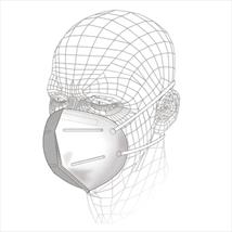 Vitrex Fold Flat Respirator P1 Pk of 3