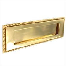 Georgian Brass Letter Plate 250mm