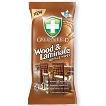 Green Shield Wood and Laminate Surface Wipes Pk 50
