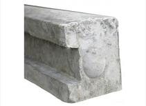 Slotted Concrete End Post