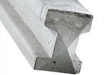 Slotted Intermediate Concrete Post